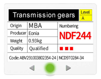 Picture of ZKONG ZKC75B - Black / White / Red / Yellow