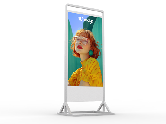 Picture of AllSee Superslim Freestanding Double-Sided Digital Posters